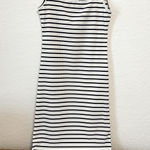 Black and White Striped Dress Photo 0