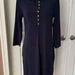 Lilly Pulitzer Reema Polo Dress in True Navy Photo 5