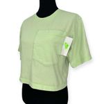 Nike Sportswear | Small | Vapor Green Short Sleeve Oversize Pocket Crop Top Tee Photo 4