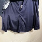 Christopher & Banks  Dark Blue Denim Trendy Mini Skort, Size 16 NWT Photo 10