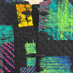 Doncaster Vintage Women’s Size 8 Artsy Quilted Long Sleeve Crop Jacket Photo 2