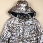 Obermeyer Women’s Leighton Metallic Patterned Zip-Up Hooded Snow Winter Jacket Photo 1