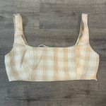 Princess Polly  Huxley top in Beige Check Photo 2