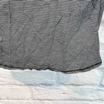 Lululemon Size 4 Radiant Long Sleeve Tonka Stripe Black Heathered Medium Grey Photo 7