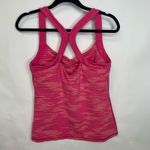 The North Face  Workout Top Built In Bra Sz Large Pink Orange Photo 5