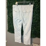 Free People  Ankle Fray White Jeans Size 29 Photo 3