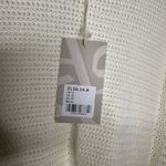 New With Tags WRAP London Loose Knit Short Sleeve Top White Size 10 Photo 6
