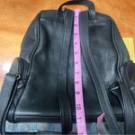 NWT Le Donne Sleek Black Leather Small Backpack made in Colombia handcrafted Photo 9