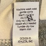 Athleta  Ribbon Stripe Faux Wrap Skirt #439441 Gray White‎ Size Small Photo 5