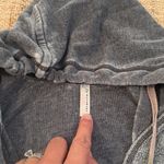 Free People  Movement Gray Sleeveless Hoodie Size XS Photo 4