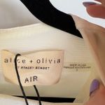 Alice + Olivia NWT Air Meya Bodycon Midi Dress Bridal Off White Wedding Size 0 Photo 9