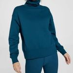 CALIA by Carrie Underwood Everyday Fleece Oversized Turtleneck Teal Size M NWT Blue Size M Photo 0