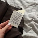 Lululemon  align 6" ribbed high rise biker shorts shine size 6 french press Photo 3