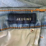 Aeropostale Women’s  5 Pocket Light Blue Denim Jean Jegging 10 Short Photo 2