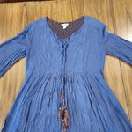 Anthropologie Holding Horses Ombré Dip Dye Tassel knee length Dress size 0 Photo 13