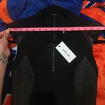 Helmut Lang NWT  black dress with leather inserts 0 Photo 3