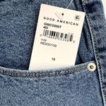 Good American NWT  Good Icon Distressed Straight Jeans in Indigo159 Photo 7