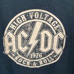 AC/DC  high voltage 1976 graphic band tee L unisex Photo 2