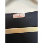 Indies Technical Jersey Fabric Sheer Sleeves Black Dress Sz. 4 Photo 3