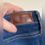 Hollister Dark Wash Ultra Hi Rise Crop Super Skinny Distressed Ripped Jeans #S Photo 6