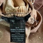 Symphony  (L) LONG GOLD FORMAL GLITTER DRESS WITH CRISS CROSS SPRAPS PRE-OWNED Photo 6