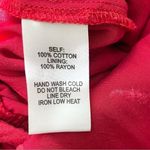 Lulus Sunlight Special Red Embroidered Strapless Jumpsuit, 100% Cotton, Size XS Photo 13