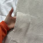 Lululemon Womens Long Sleeve Open Front Cardigan Sweater Tan Womens Size M/L White Size L Photo 6