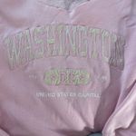 Washington DC Crewneck Pink Photo 4