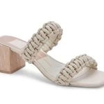 Dolce Vita Zeno Ivory Stella Women's Braided Faux Leather Strap Dress Sandal 9.5 Photo 0