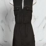 MADEWELL Broadway & Broome 100% Silk Dress Black Sleeveless Size2 Size 2 Photo 1