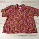 Livro Paisley Print Top Size Large Photo 1