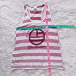 Budweiser Made in America Striped Tank Top Sleeveless Small Casual Soft Graphic Photo 7
