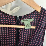 Anthropologie Maple Navy Silk Dress Photo 5