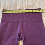 Lululemon In The Flow Crop II Leggings Heathered Berry Yum Yum Purple 2 W6B41S Photo 5