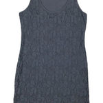 The Limited  Grey Lace Tank Sleeveless Shift Dress Size Small Photo 0