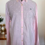 Vineyard Vines Vineyard Vines Womens Shirt Sz 6 Pink Oxford Cloth Dress Button Front Up Blouse Photo 0