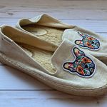 Soludos  Frenchie Dog Espadrilles Slip Ons Size 8.5 Photo 1