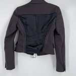 NWT Marc Aurel Women Blazer Jacket 2 Button Long Sleeve Work Brown Size 34 small Brown Photo 3