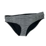 prAna BOGOF  Breya Hipster‎ Black Striped Bikini Swim Bottom XL Designer Beach Photo 0