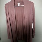 Chico's NEW  Taupe Long Sleeve Cardigan and Top Set Photo 3