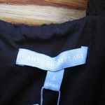 Antonio Melani NWT Black Eyelet Midi Dress 6 Photo 9