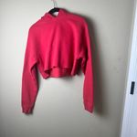 Urban Outfitters Out From Under Cropped Cherry Red Hoodie Sweatshirt Size XS Photo 1