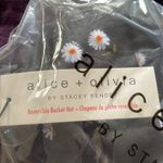 Alice + Olivia DAISY PRINT REVERSIBLE BUCKET HAT Photo 11
