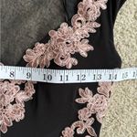 Betsy and Adam  Women's Long Dress with Lace Mother Of The Bride Wedding Size 2 Photo 9