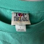 Urban Outfitters Vintage Myrtle Beach T Shirt Green Large L Destination Summer Sandals Solid Logo Photo 2