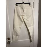 Lucky Brand  White Sofia Capri Cropped Jeans Pants Photo 2