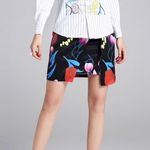 Floral top and skirt White Size M Photo 2