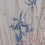 Yumi Kim Night Cap Robe in Secret Admirer Blush Ruffles Pink Floral Tie S New Photo 2