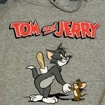 Rue 21 Tom and Jerry Grey Graphic Hoodie Photo 3