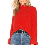 Revolve Red Seta Turtleneck Sweater Photo 0